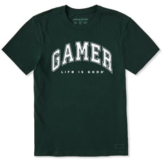 Men's Gamer Arch Short Sleeve Crusher Tee