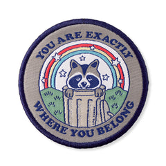 Adult Unisex Where You Belong Woven Patch