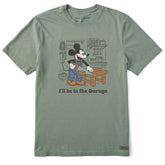 Men's I'll Be in the Garage Willie Short Sleeve Tee