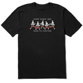 Men's Every Kung Fu Bunny Short Sleeve Tee