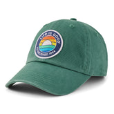 Adult Unisex Waves Sunset Patch Chill Cap