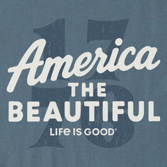 Men's America the Beautiful 1776 Short Sleeve Crusher Tee
