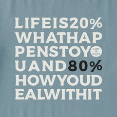 Men's Bert's 80% Short Sleeve Crusher Tee