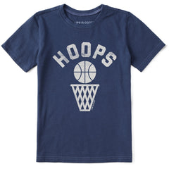 Kids Hoops Icon Short Sleeve Crusher Tee