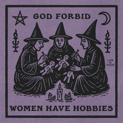 Women's Hobbies Long Sleeve Crusher Tee