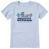 Women's Grateful Dancers Short Sleeve Crusher Tee