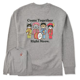 Adult Unisex Come Together Right Meow Every Wear Crew Sweatshirt