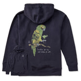 Adult Unisex Margarita Parrot Every Wear Hoodie Sweatshirt