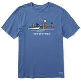 Men's Dock Lake Out of Office Short Sleeve Crusher Tee