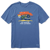 Men's Jake & Rocket 4x4 Not Working Short Sleeve Crusher Tee