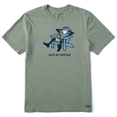 Men's Jake Adirondack Out of Office Short Sleeve Crusher Tee