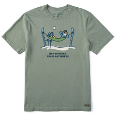 Men's Jake Ski Hammock Not Working Short Sleeve Crusher Tee