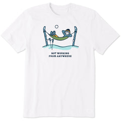 Men's Jake Ski Hammock Not Working Short Sleeve Crusher Tee