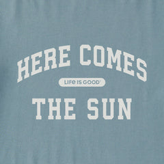 Men's Here Comes Sun Arch Long Sleeve Crusher Tee
