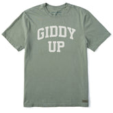 Men's Giddy Up Arch Short Sleeve Crusher Tee