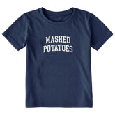 Toddler Mashed Potatoes Athletic Arch Short Sleeve Crusher Tee