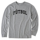 Men's Futbol Arch Long Sleeve Crusher Tee