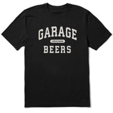 Men's Garage Beers Arch Short Sleeve Crusher Tee