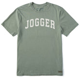 Men's Jogger Arch Short Sleeve Crusher Tee