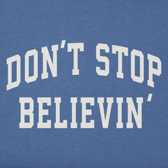 Men's Don't Stop Believin' Arch Short Sleeve Crusher Tee