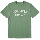 Men's How Lucky Short Sleeve Crusher Tee