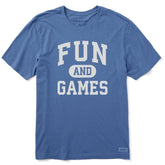 Men's Fun and Games Arch Short Sleeve Crusher Tee