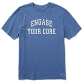 Men's Engage Your Core Arch Short Sleeve Crusher Tee
