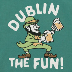 Men's Dublin the Fun! Long Sleeve Crusher Tee
