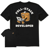 Men's Full-Stack Developer Short Sleeve Crusher Tee