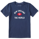 Kids New England vs. The World Short Sleeve Crusher Tee