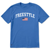 Men's Freestyle Arch Short Sleeve Crusher Tee