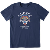 Kids Science Is Like Magic Short Sleeve Crusher Tee