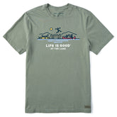 Men's Fun at the Lake Short Sleeve Crusher Tee