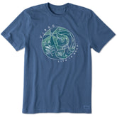 Men's Trippy Virgo Short Sleeve Crusher Tee