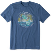 Men's Trippy Pisces Short Sleeve Crusher Tee