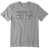 Men's Tie Dye Grateful Dog Short Sleeve Tee