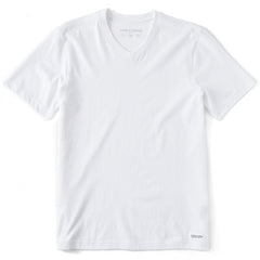 Men's Solid Short Sleeve Crusher Vee