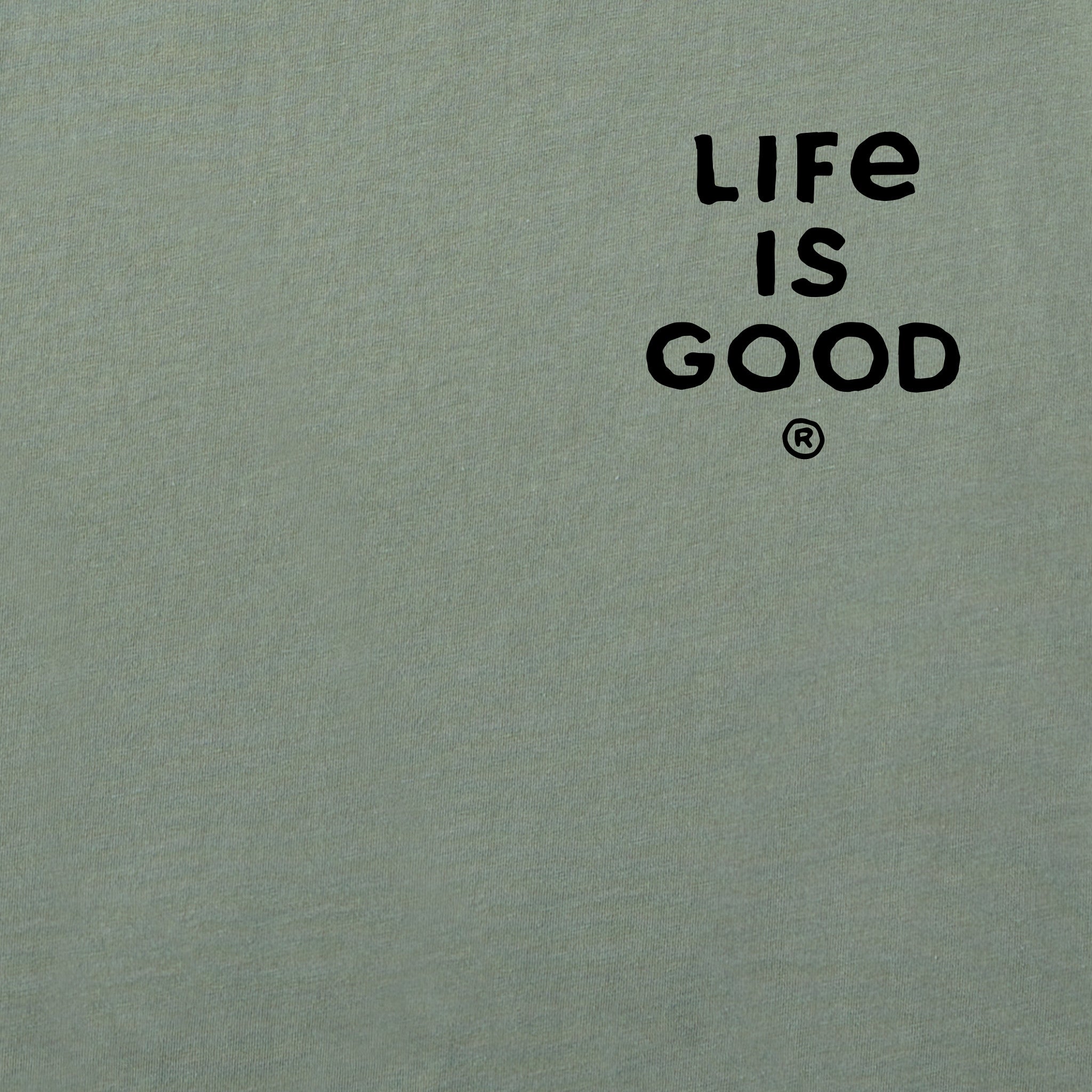 Men's Here Comes The Sun Hippie 1-Color Short Sleeve Crusher Tee