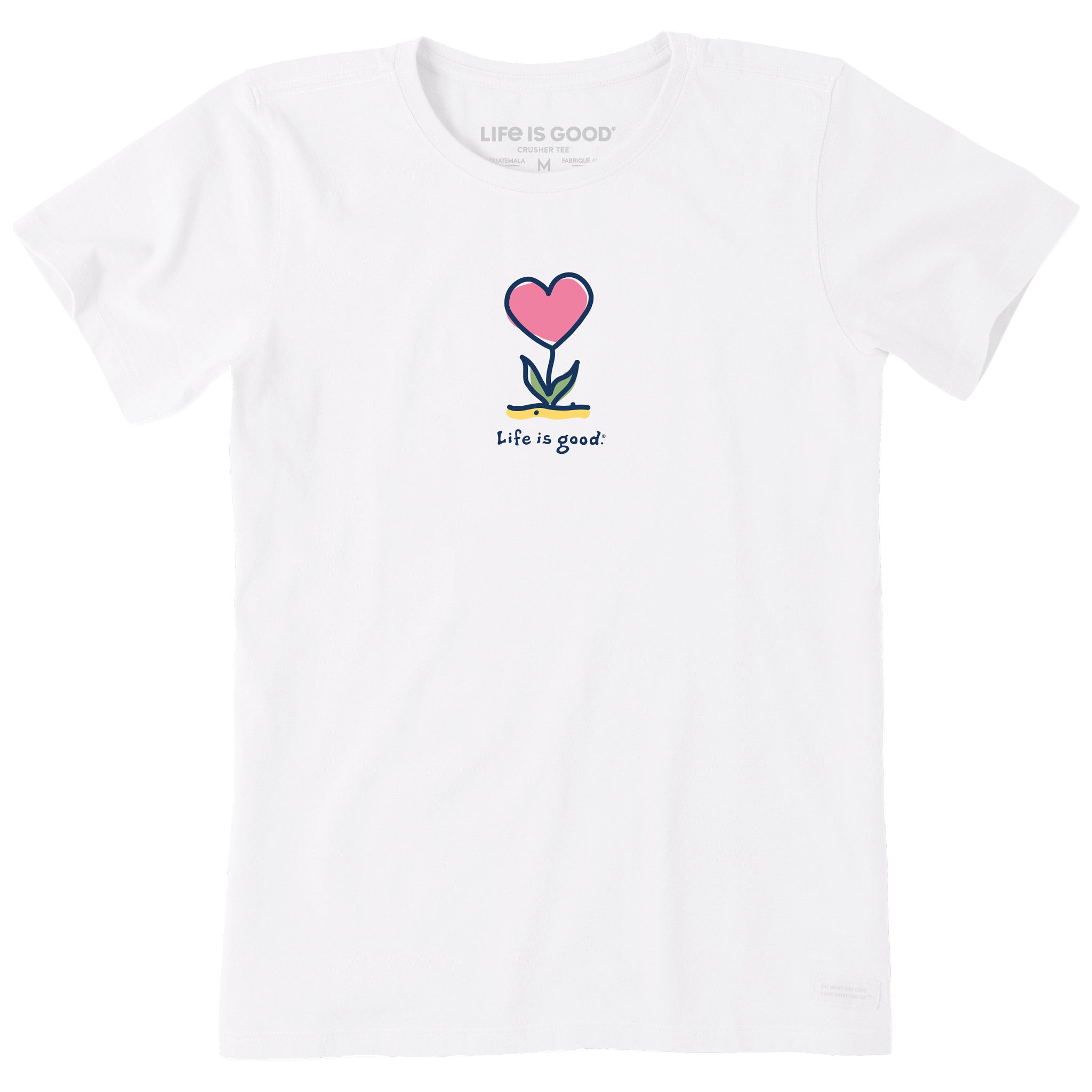 Women's Flowering Heart Short Sleeve Tee