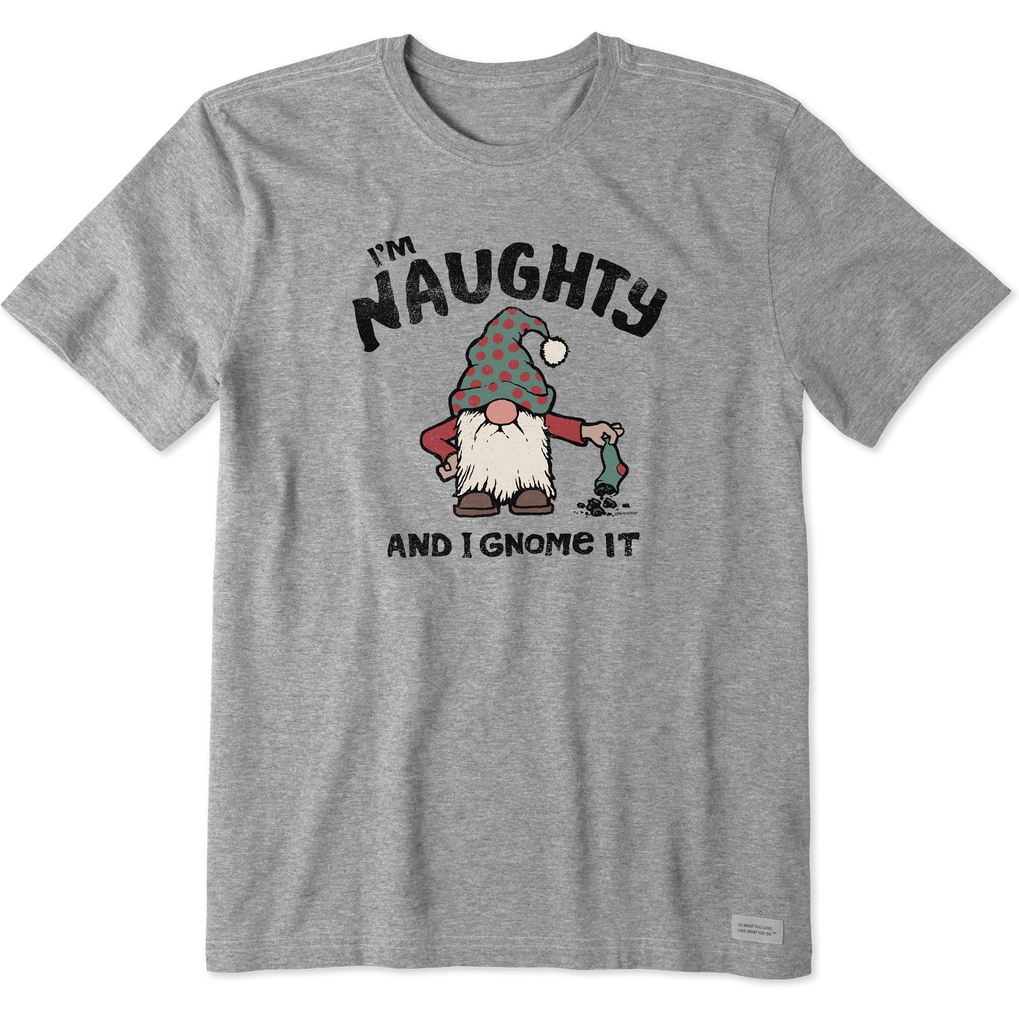 Men's Naughty Gnome Short Sleeve Tee