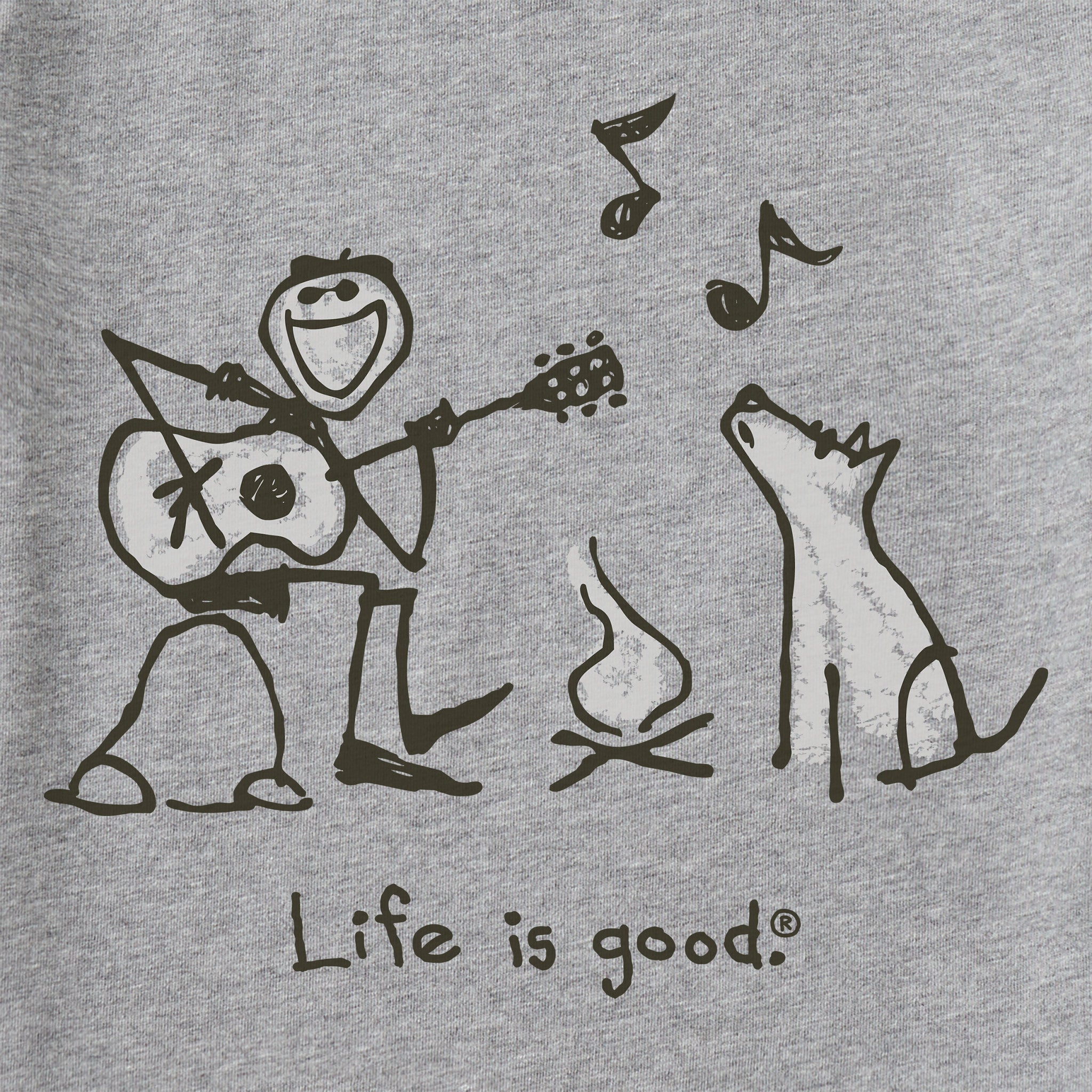 Men's Jake & Rocket Karma Camp Long Sleeve Crusher Tee