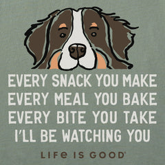 Men's I'll Be Watching You Bernese Short Sleeve Tee