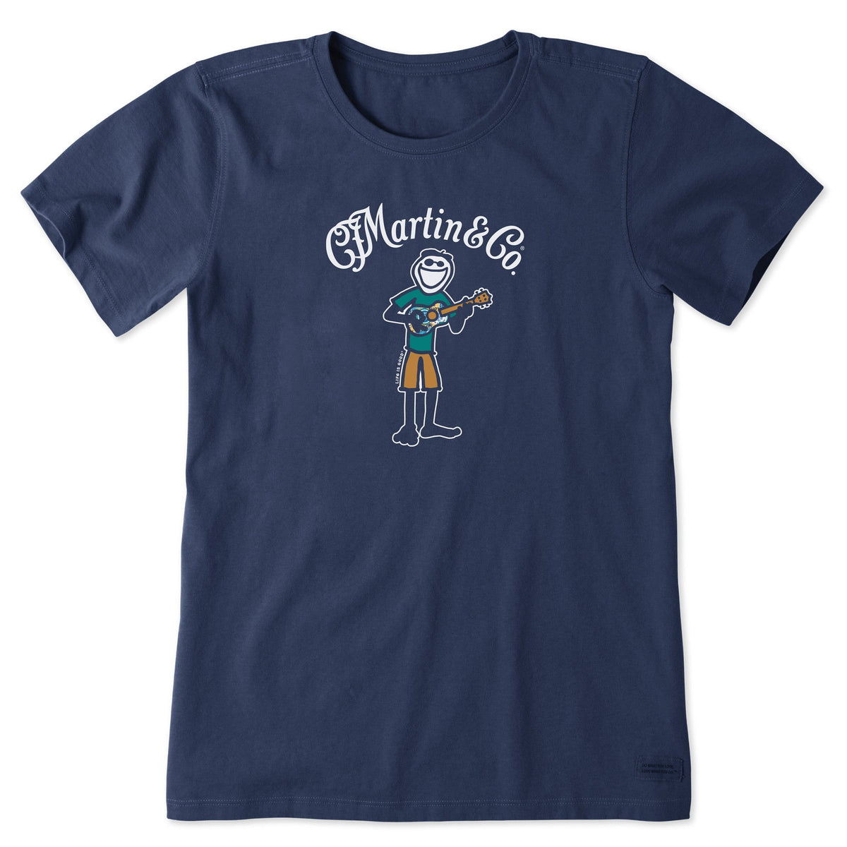 Women's Jake Martin Guitar Short Sleeve Crusher Tee