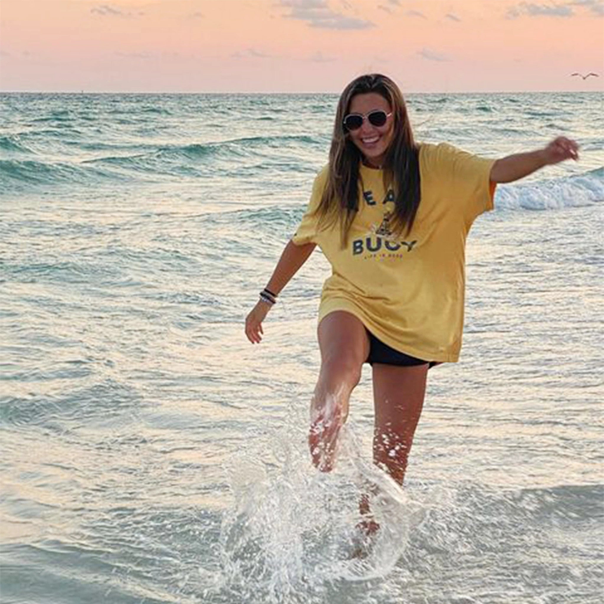 Men's Mushroom Retro Scene Short Sleeve Tee