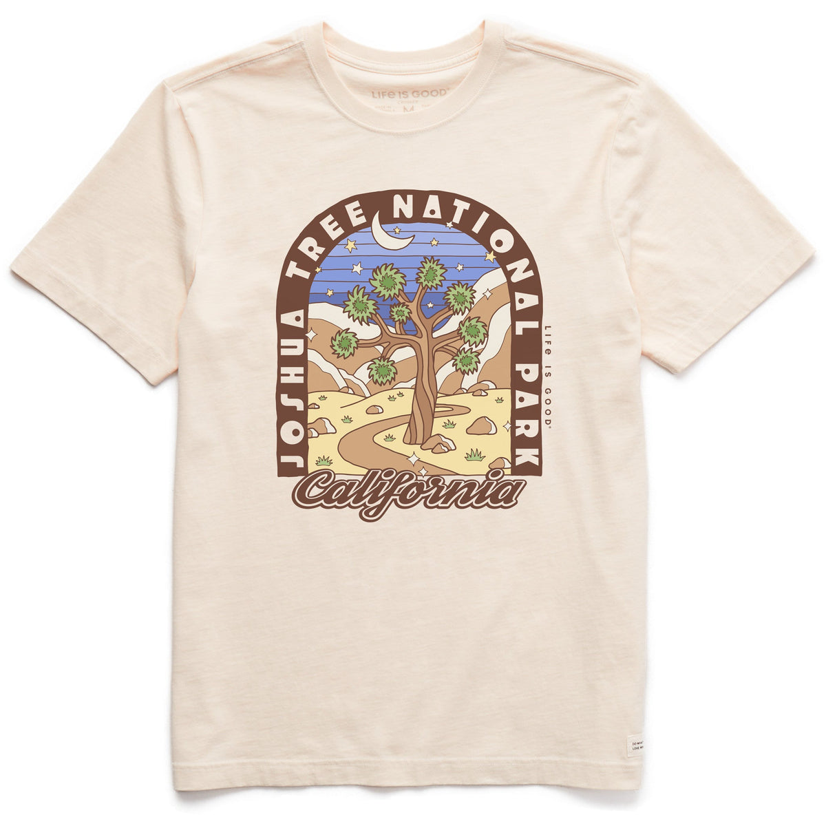 Men's Joshua Tree Poster Short Sleeve Crusher Tee