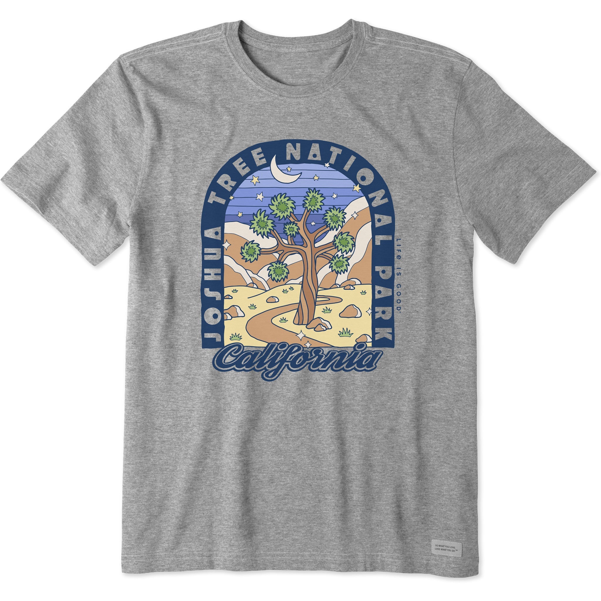 Men's Joshua Tree Poster Short Sleeve Crusher Tee