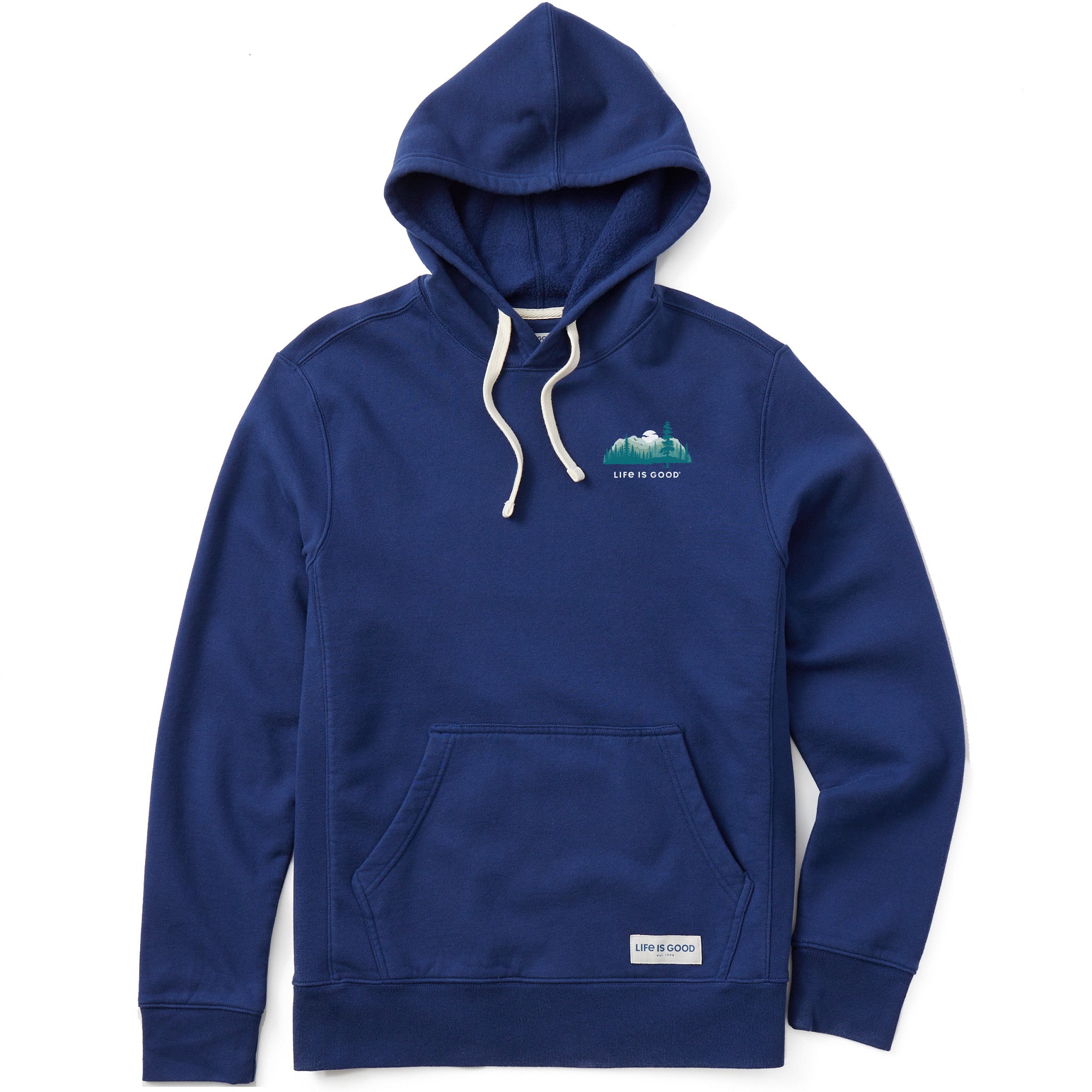 Men's Evergreen Silhouette Simply True Fleece Hoodie