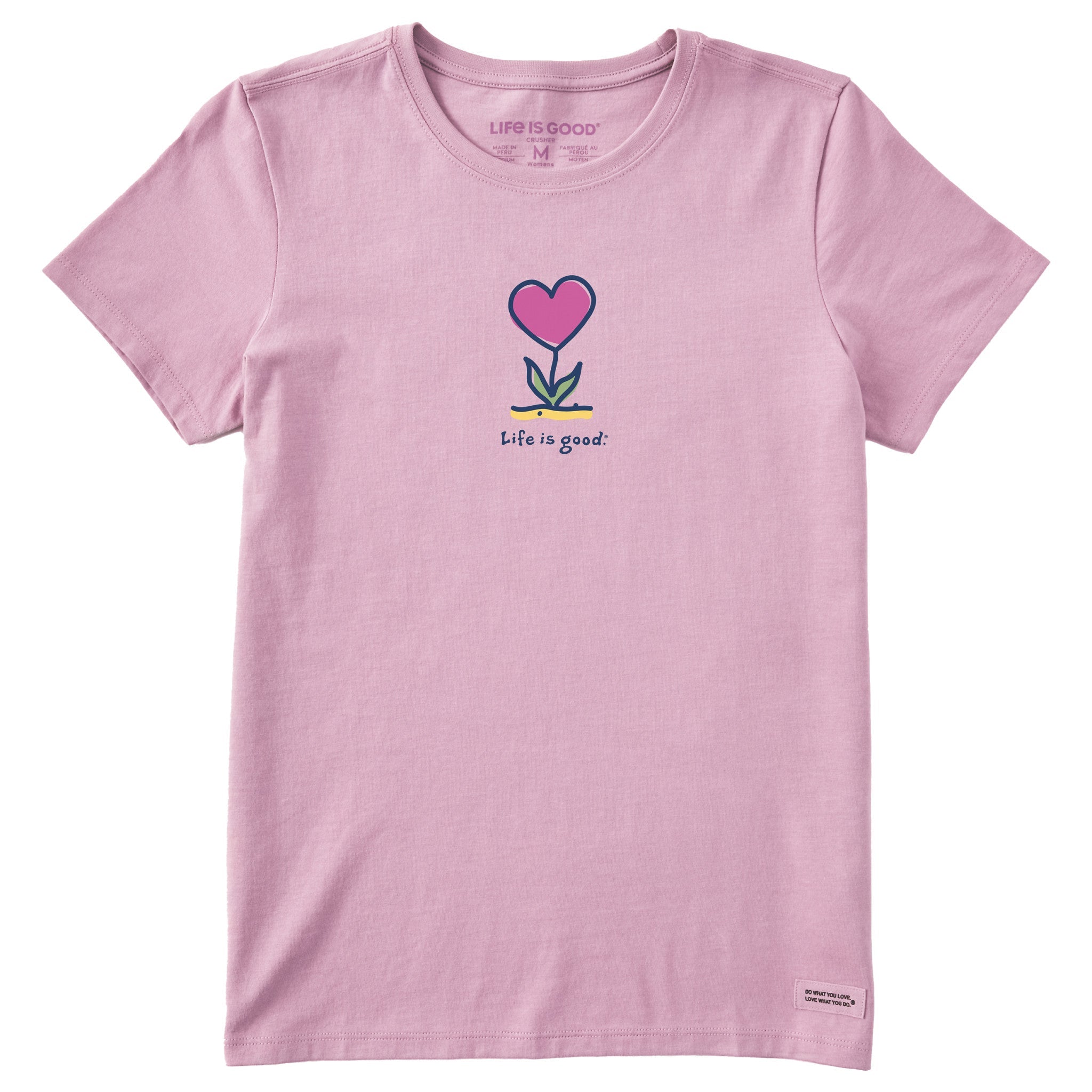 Women's Flowering Heart Short Sleeve Tee