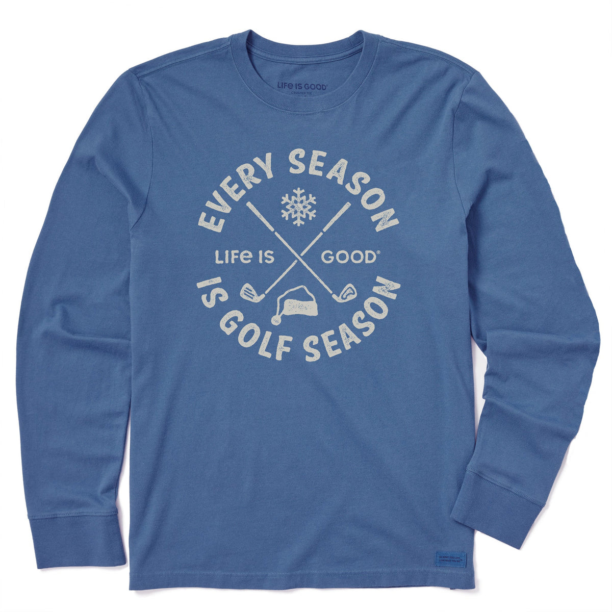 Men's Every Season is Golf Season Long Sleeve Crusher Tee