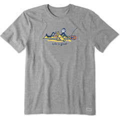 Men's Jake and Rocket Beach Day Short Sleeve  Tee